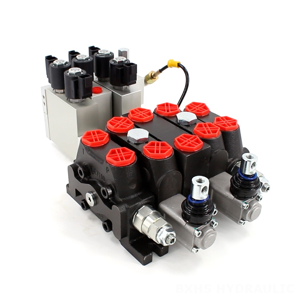 DCV100-OT-J-OT Elektrohydraulisk 3 spolar Sektionsstyrvventil image