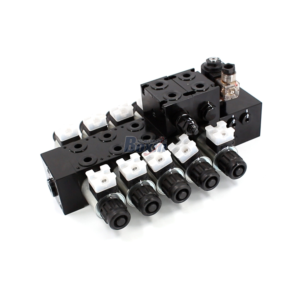 DCV56-H Solenoid 5 ventilsektioner Sektionsstyrvventil image
