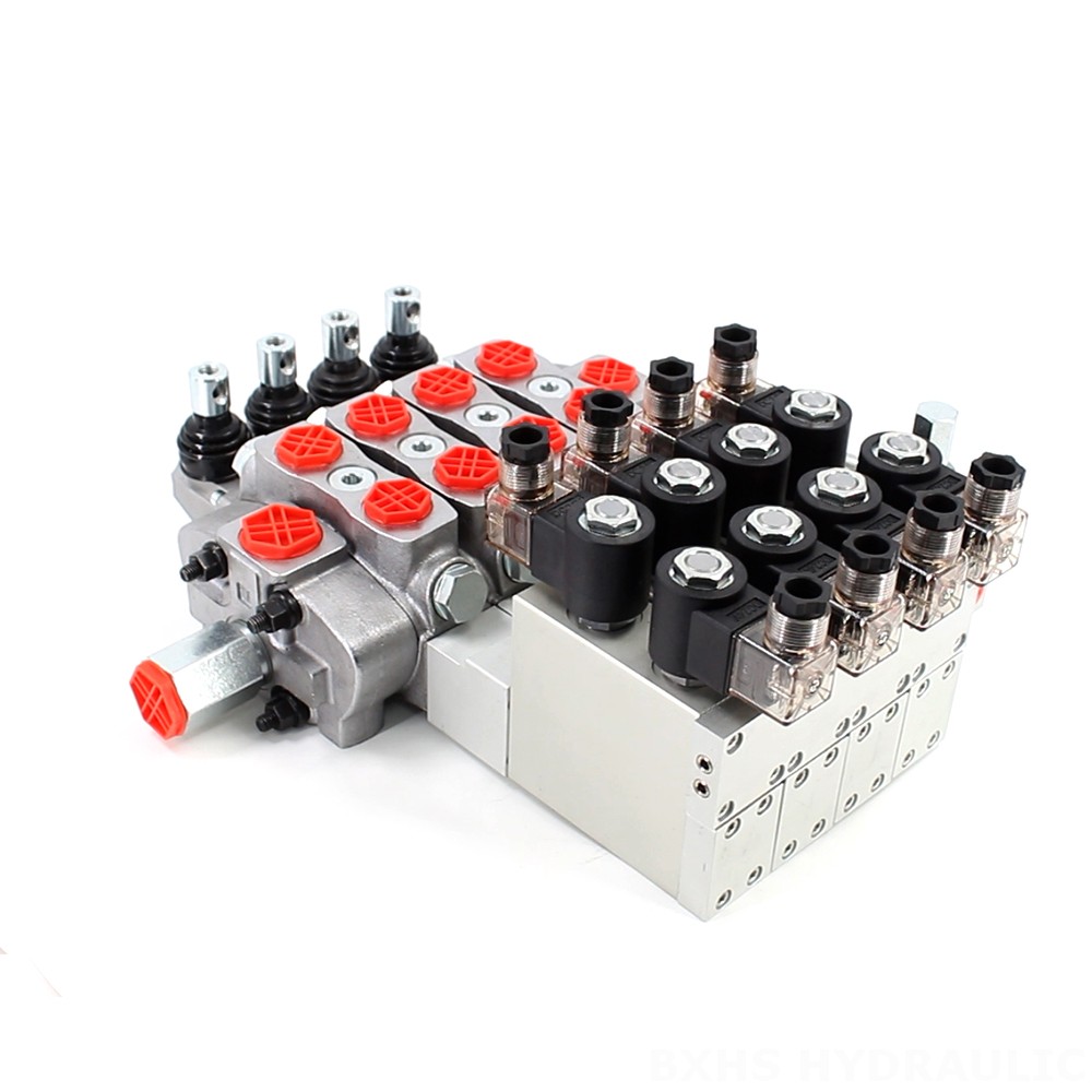 SD8 Elektrohydraulisk 4 spolar Sektionsstyrvventil image