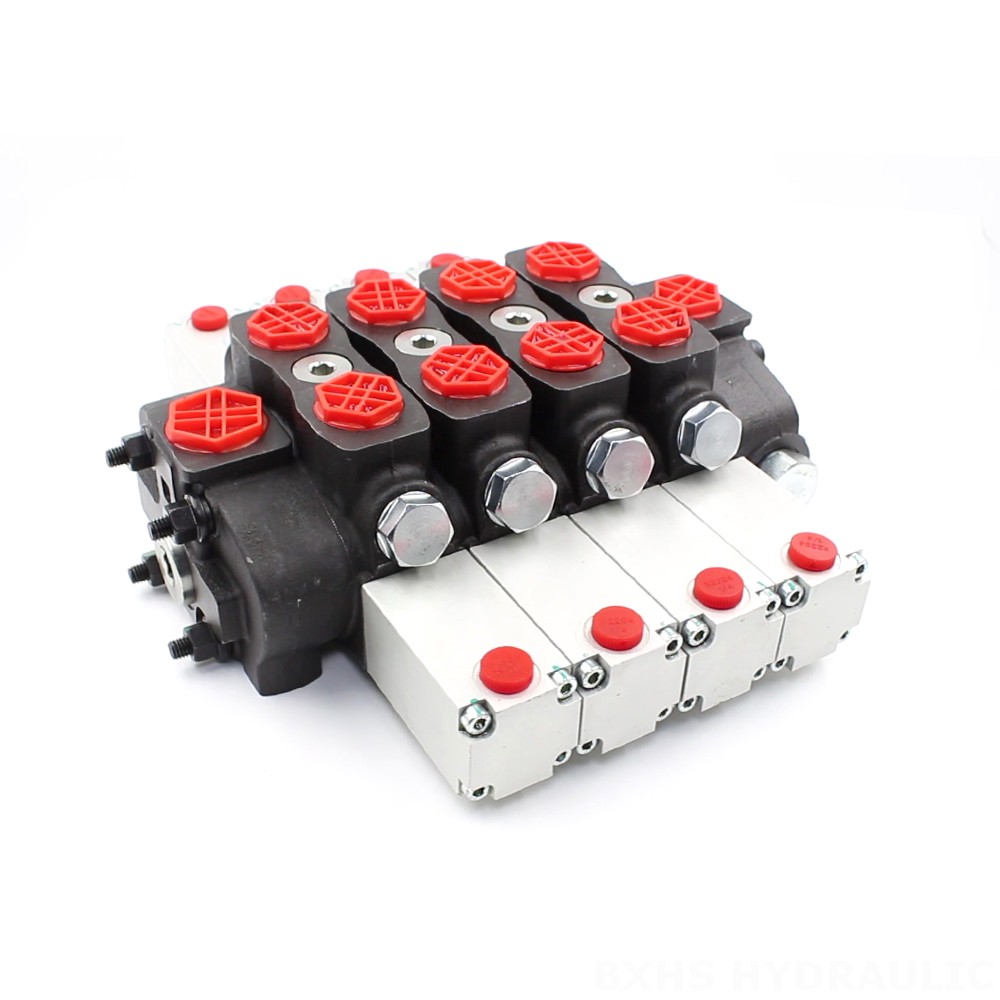 SD8 Hydraulisk 4 spolar Sektionsstyrvventil image