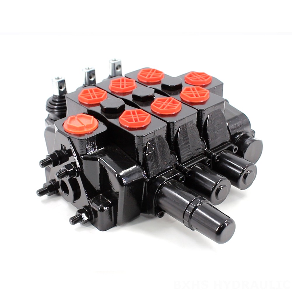 SDS180 Hydraulisk och manuell 3 spolar Sektionsstyrvventil image