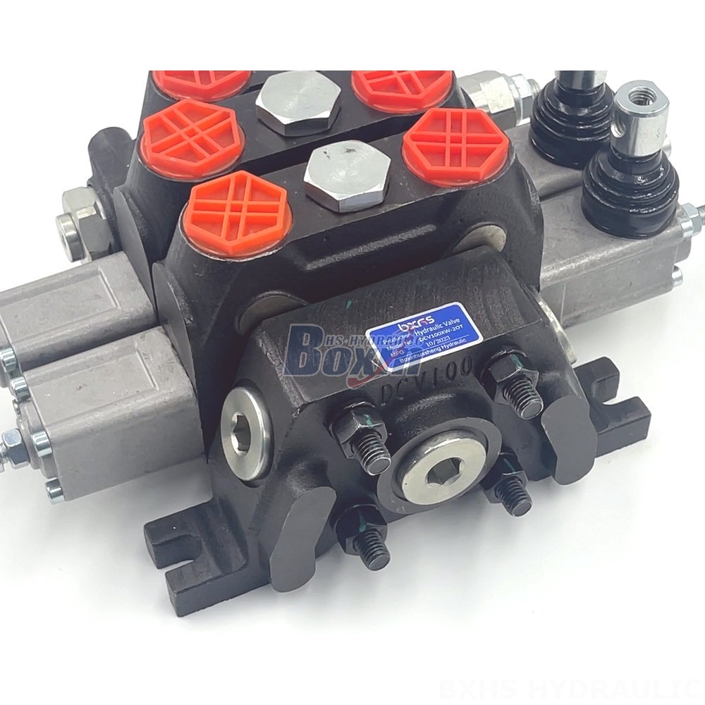 Dual-Spool Hydraulic Valve | DCV100 Model | Factory Direct & Customizable detail image