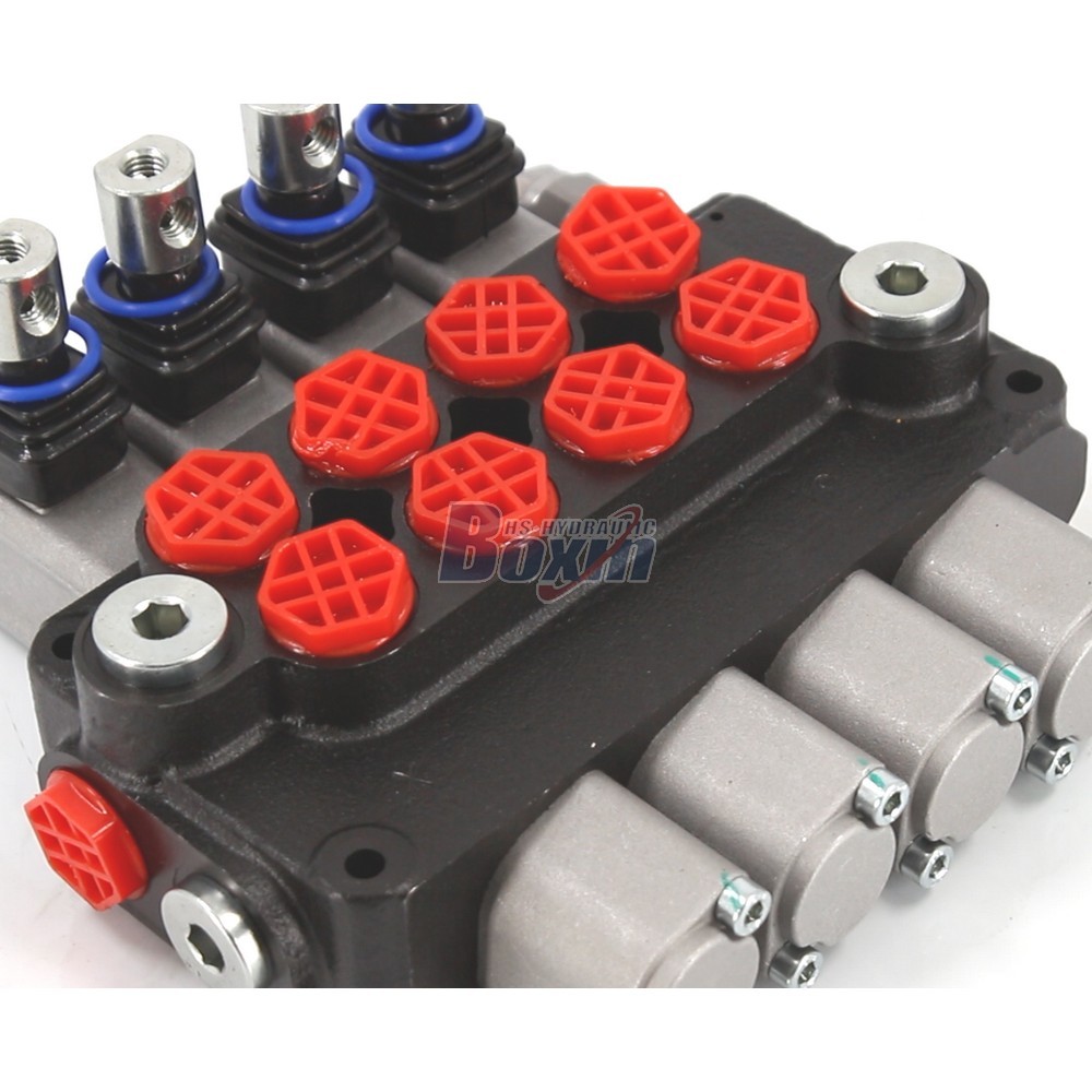 OEM and Private Label Customization for DCV20 4 Spool Monoblock Valve detail image
