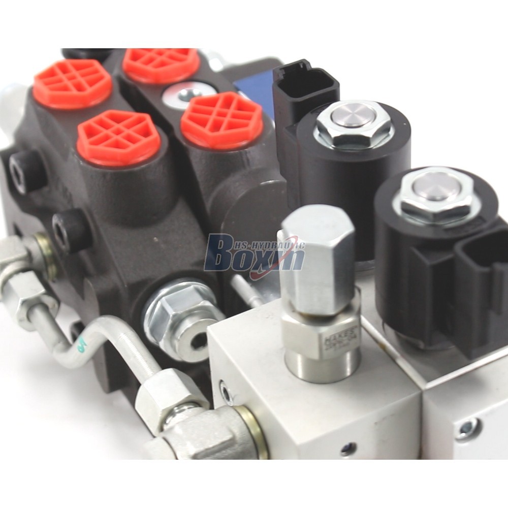 Large Scale Production of DCV60 Electro-hydraulic Sectional Valves detail image