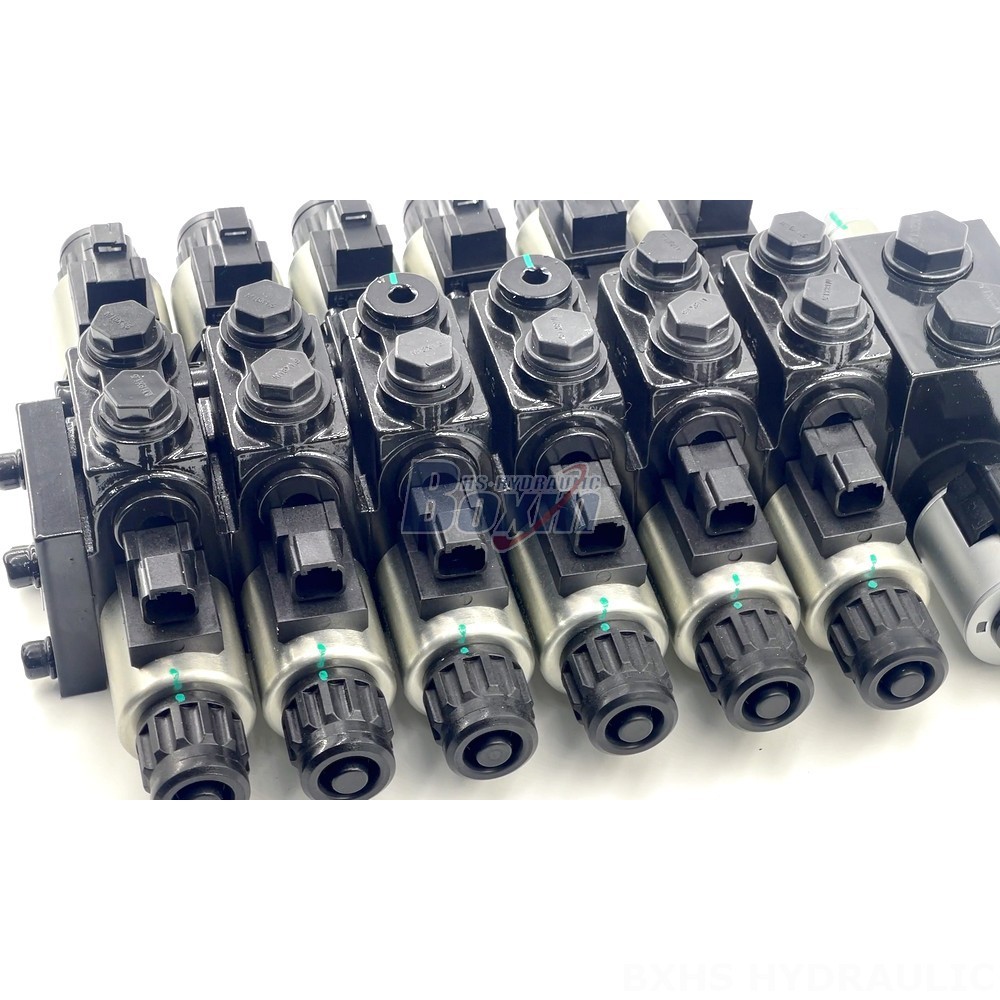 6-Spool Solenoid Valve | HDCF50 Model | Factory Direct & Customizable detail image