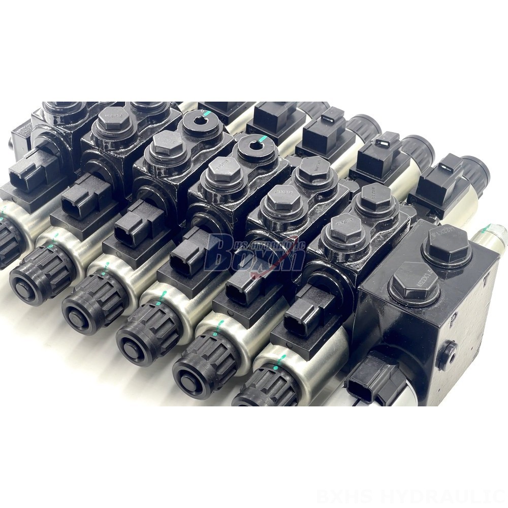 6-Spool Solenoid Valve | HDCF50 Model | Factory Direct & Customizable detail image