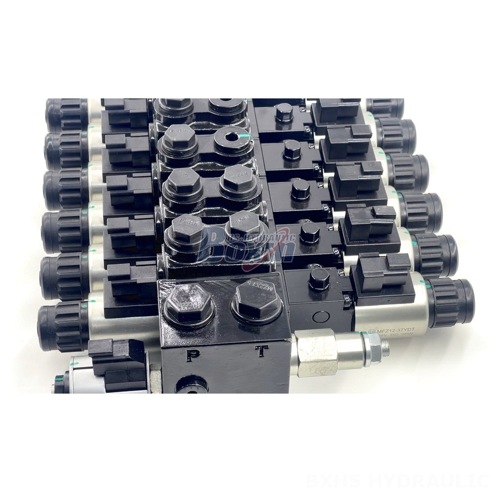 6-Spool Solenoid Valve | HDCF50 Model | Factory Direct & Customizable detail image