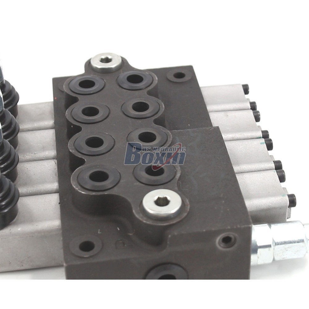 HS45 Manual 4 Spool Monoblock Directional Valve Pressure Relief detail image