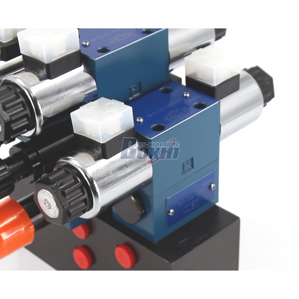 HSBS06 Hydraulic Solenoid Valve with 3 Spool Configuration detail image