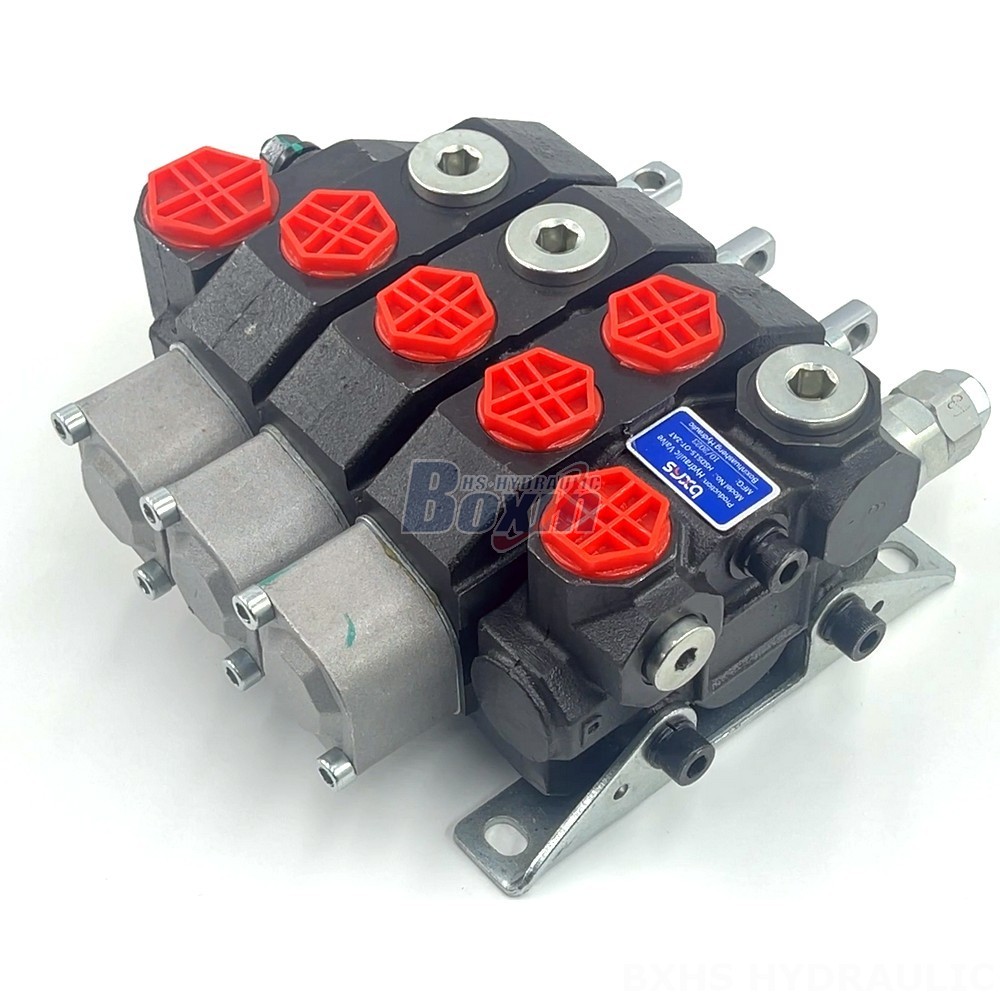 Find the Right Manual 3 Spool Monoblock Directional Valve | Factory Direct & Global Delivery detail image