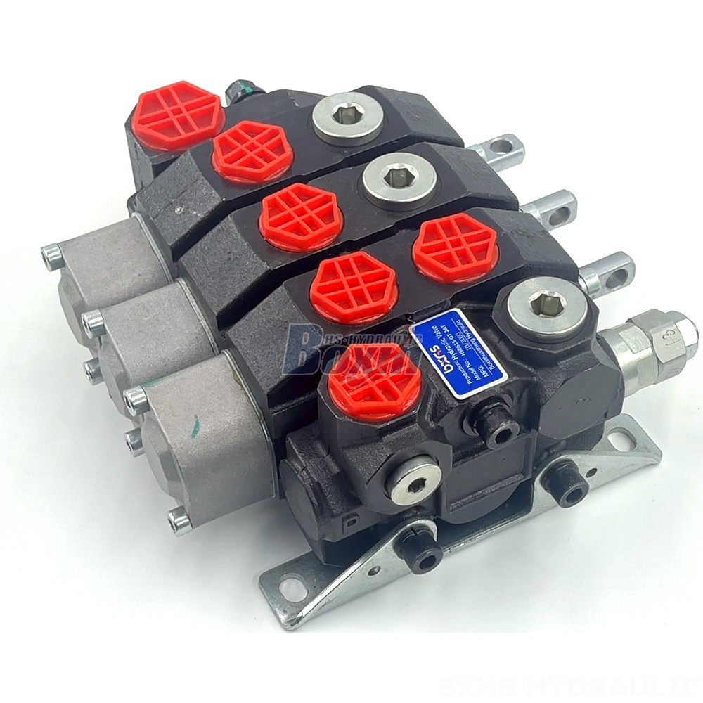 Direct from the Manufacturer: High-Quality Manual 3 Spool Monoblock Directional Valves detail image