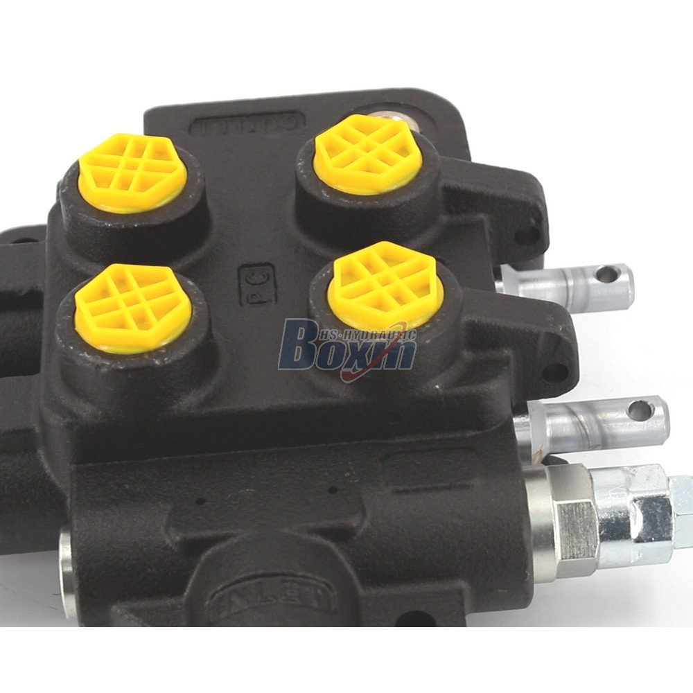 OEM and Custom HSSP-2OT-J 2 Spool Monoblock Directional Valve Services detail image