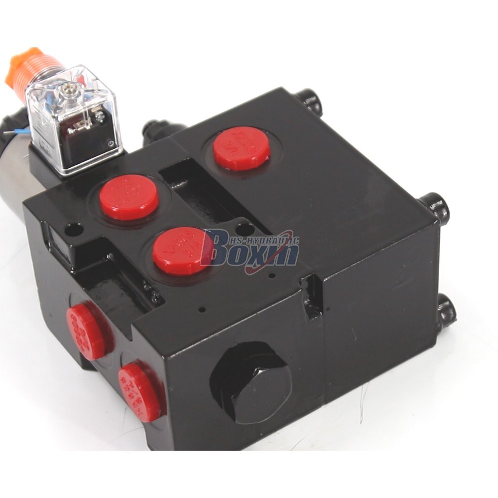 Electric Control HSV06-AQF 2 Spool Solenoid Diverter Valve detail image