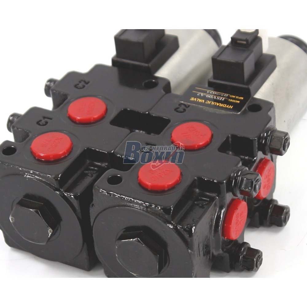 OEM/ODM Customized HSV09 Solenoid 2 Spool Flow Diverter Valve Service detail image