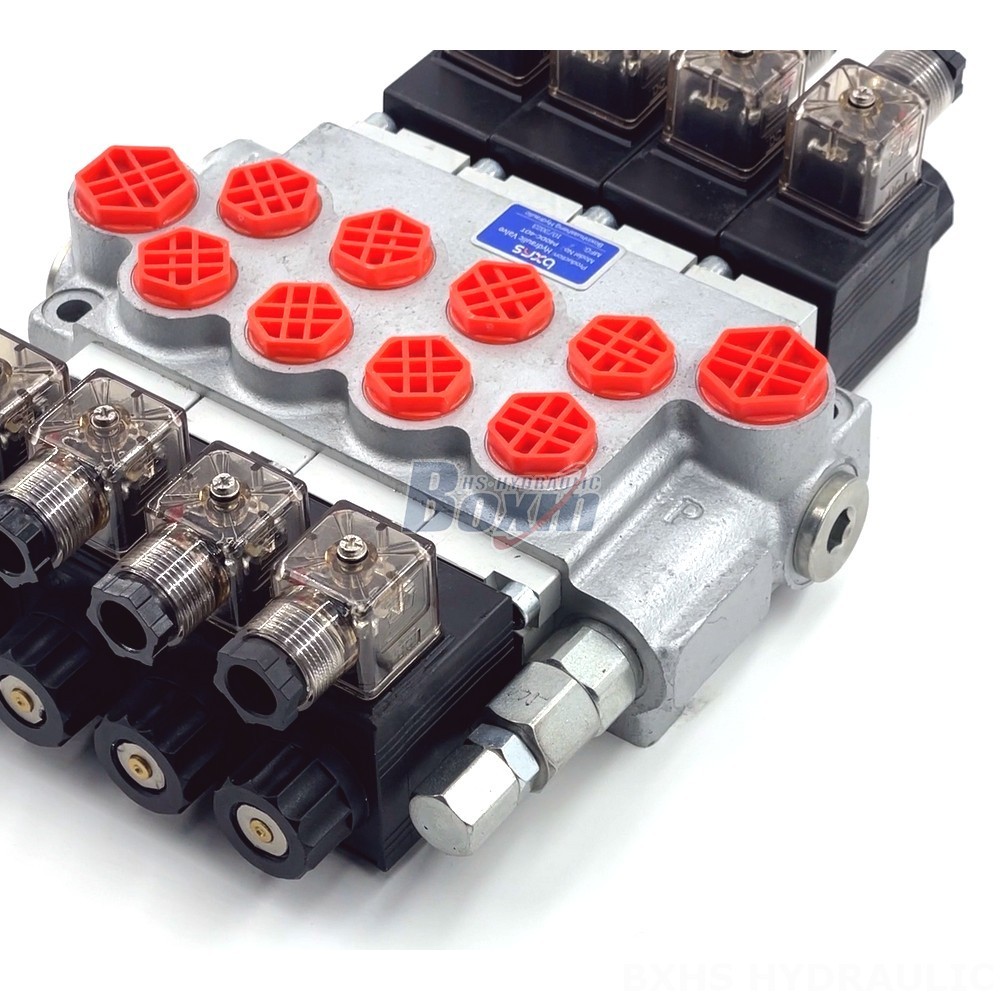 4-Spool Monoblock Directional Valve: Wholesale & OEM Services Available detail image