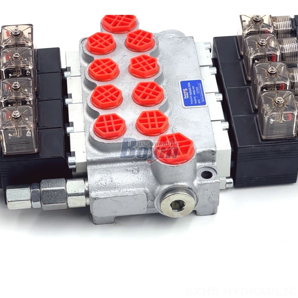 4-Spool Monoblock Directional Valve: Wholesale & OEM Services Available detail image