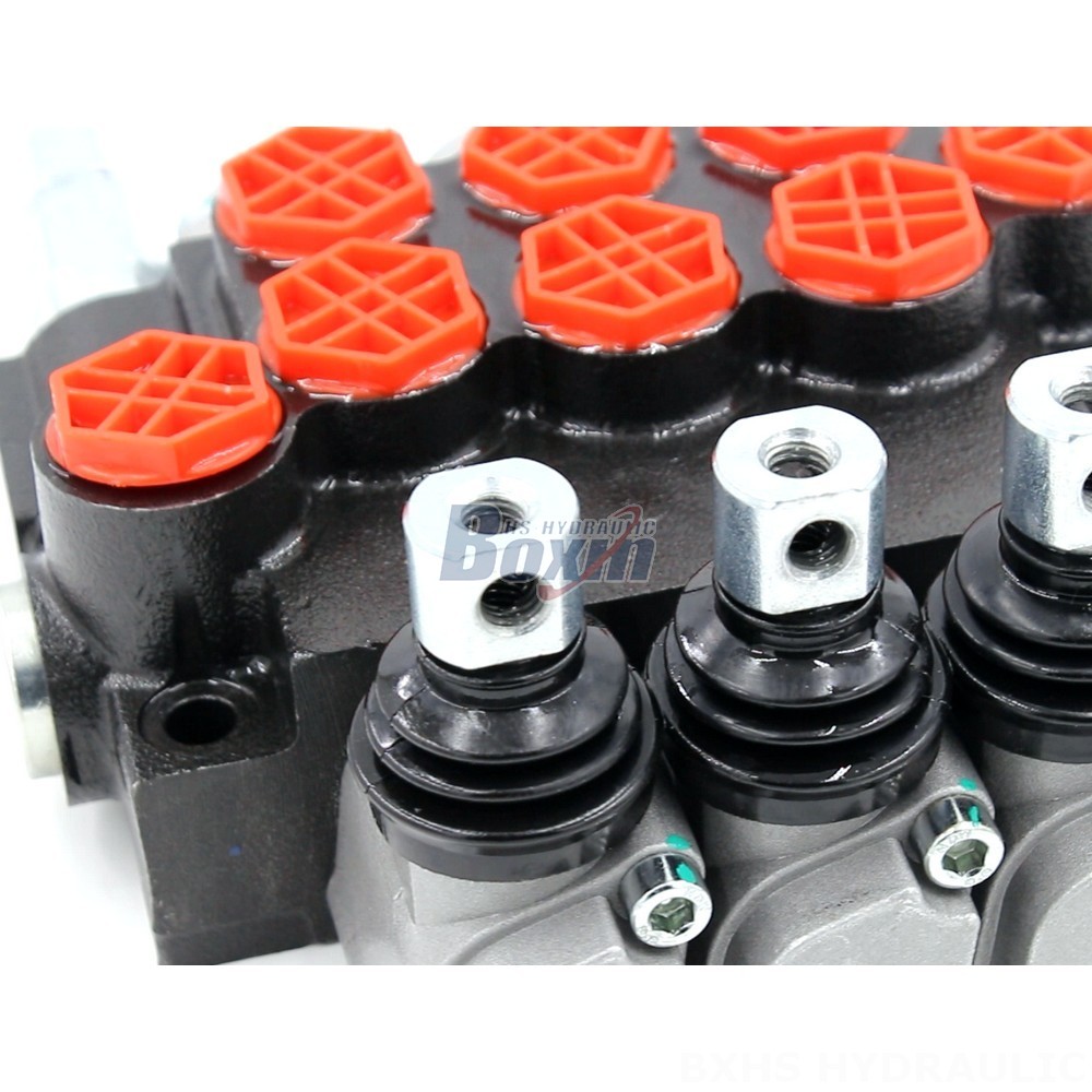 P40-G12-OT 3-Spool Hydraulic Directional Valve | Factory Direct & Customizable detail image