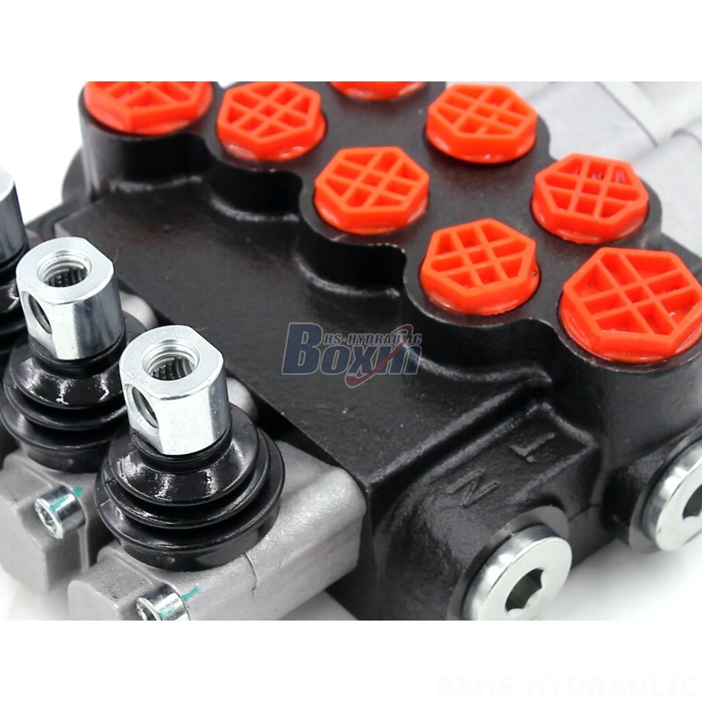 P40-G38-G12-OT Manual 3 Spool Monoblock Directional Valve: Global Supplier detail image
