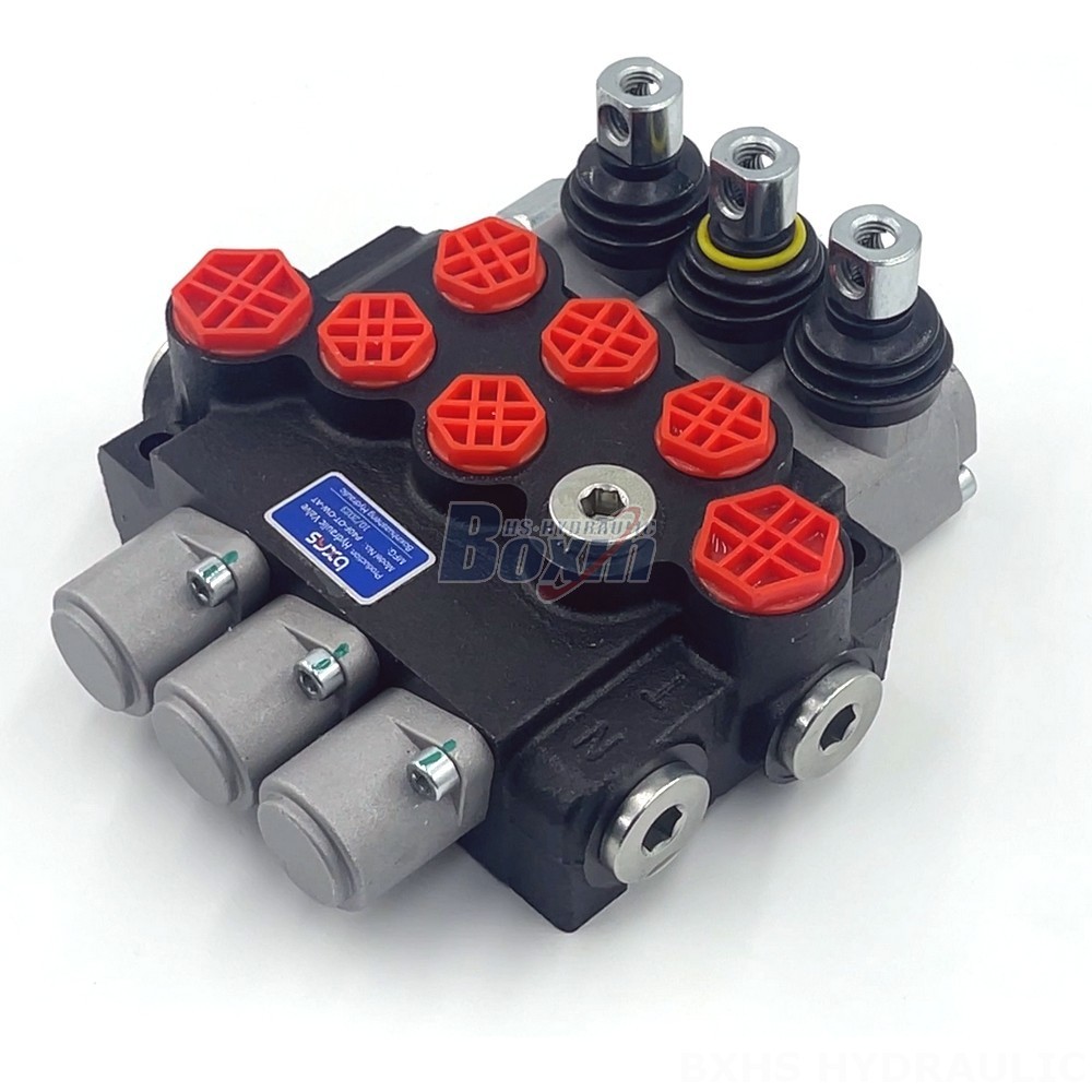 Manufacturer Wholesale Prices for P40 Manual 3 Spool Monoblock Directional Valve detail image