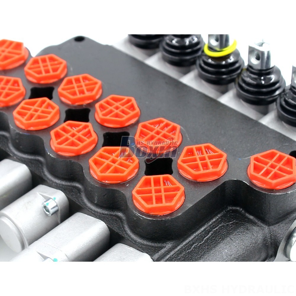 P80-G34-G12-2OT-YW-2OT Manual 5 Spool Monoblock Directional Valve | Manufacturer detail image