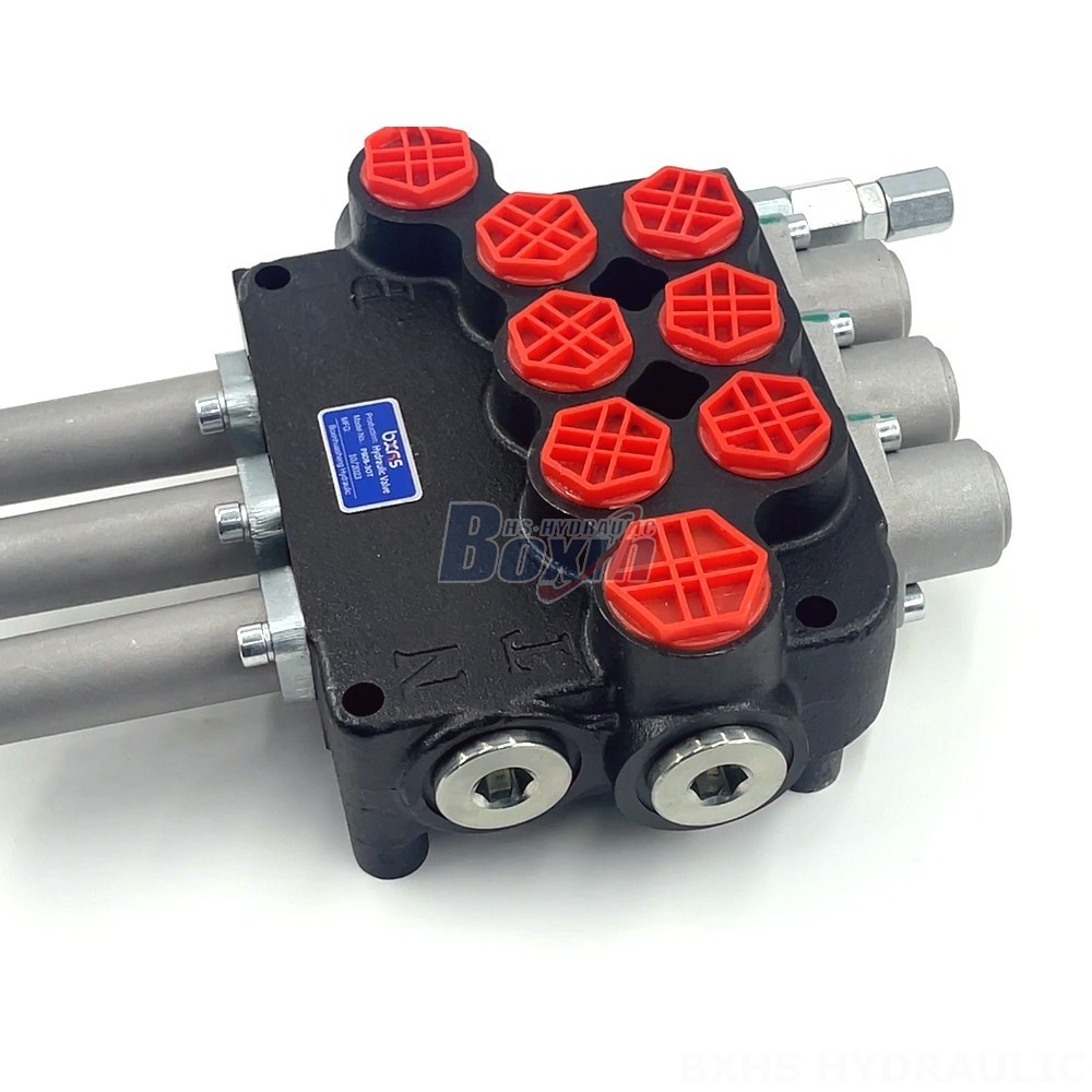 3-Spool Hydraulic Valve | P80 Cable Model | Factory Direct & Customizable detail image