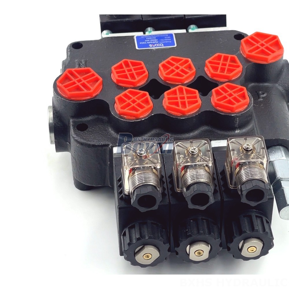 3-Spool Monoblock Valve | P80 Series | Factory Direct detail image