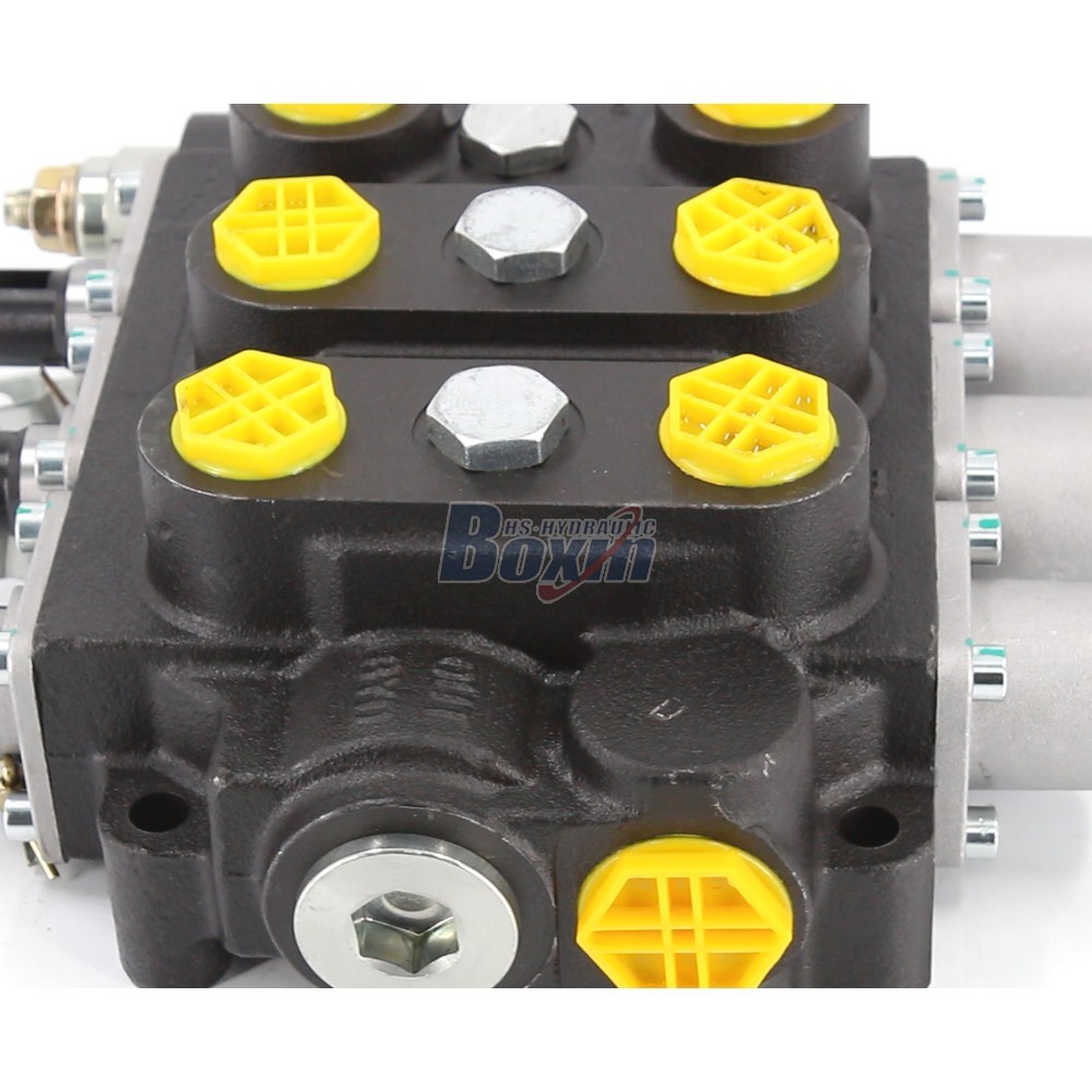 Durable RD5300NPT-3OT 3 Spool Manual Hydraulic Control Valve Supply detail image