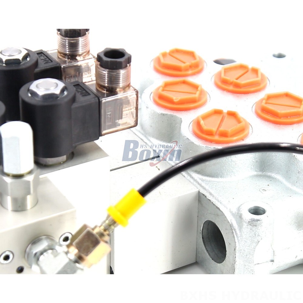 Direct from Factory: SD18 Electric 2 Spool Monoblock Directional Valves detail image