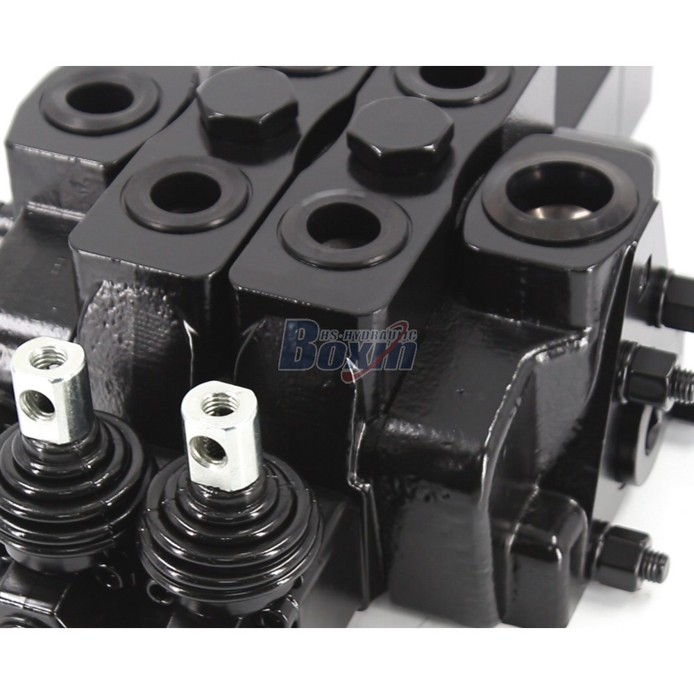 OEM ODM Custom Service for SDS180Q Pneumatic and Manual 2 Spool Sectional Directional Valve detail image