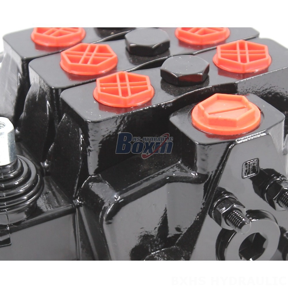 SDS180 Hydraulic & Manual 3-Spool Directional Valve - Factory Direct detail image