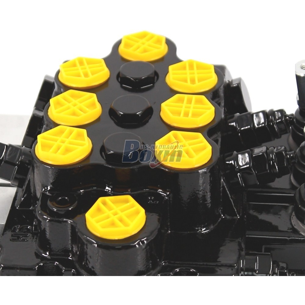 WZF-125 3 Spool Hydraulic Directional Valve with Manual Override detail image