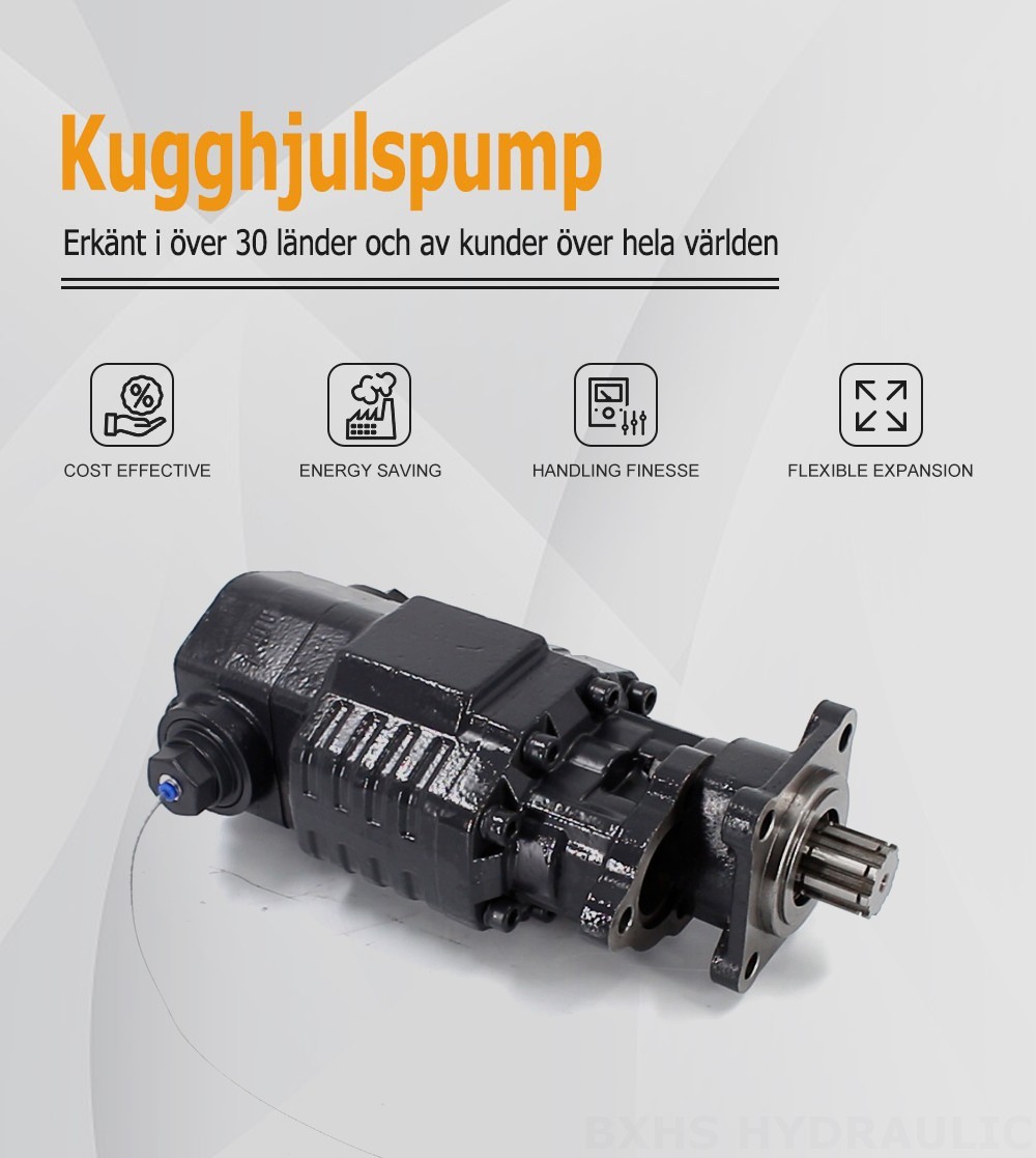 BF110A-ZF1 110 cc/varv 20 MPa (2900 psi) Hydraulisk kugghjulspump
