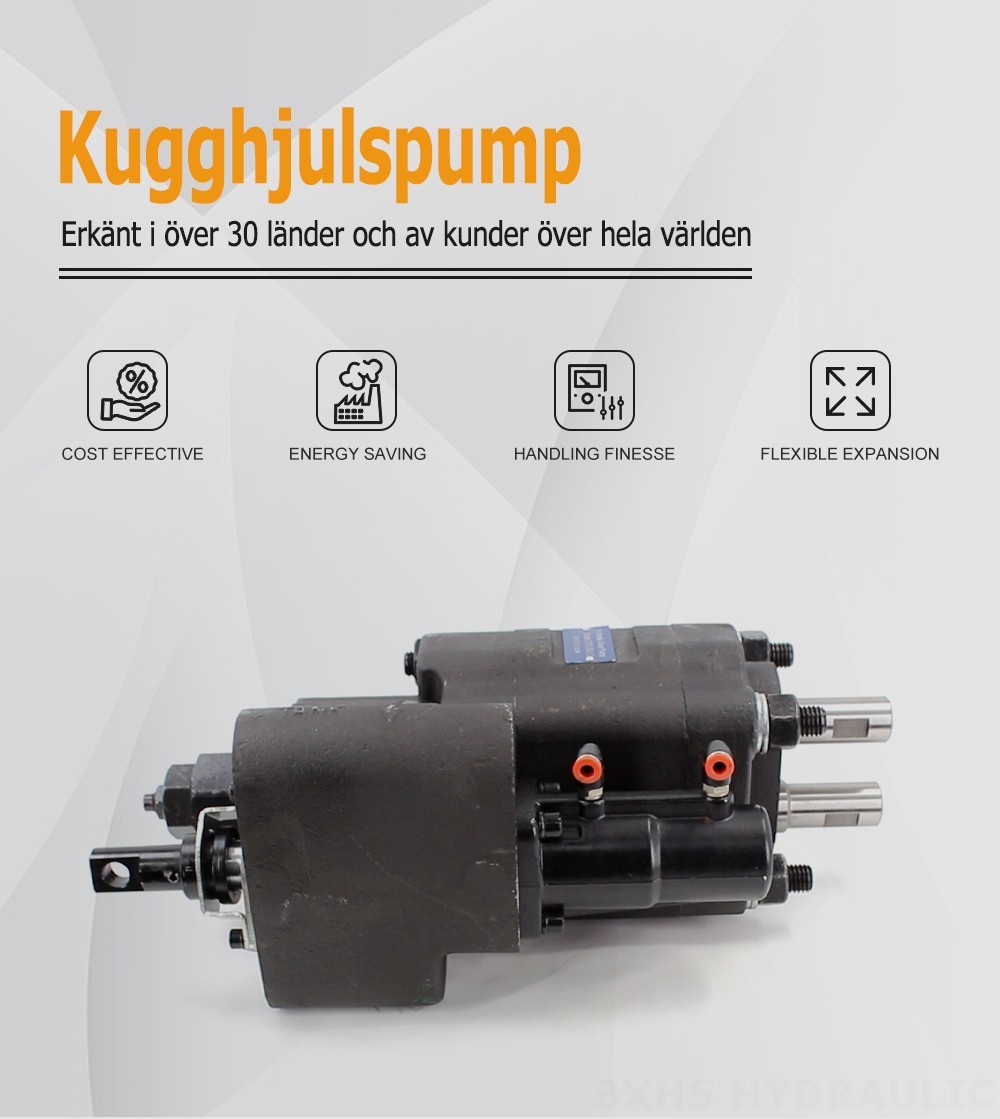 C101-25-LAS 112 cc/varv Hydraulisk kugghjulspump