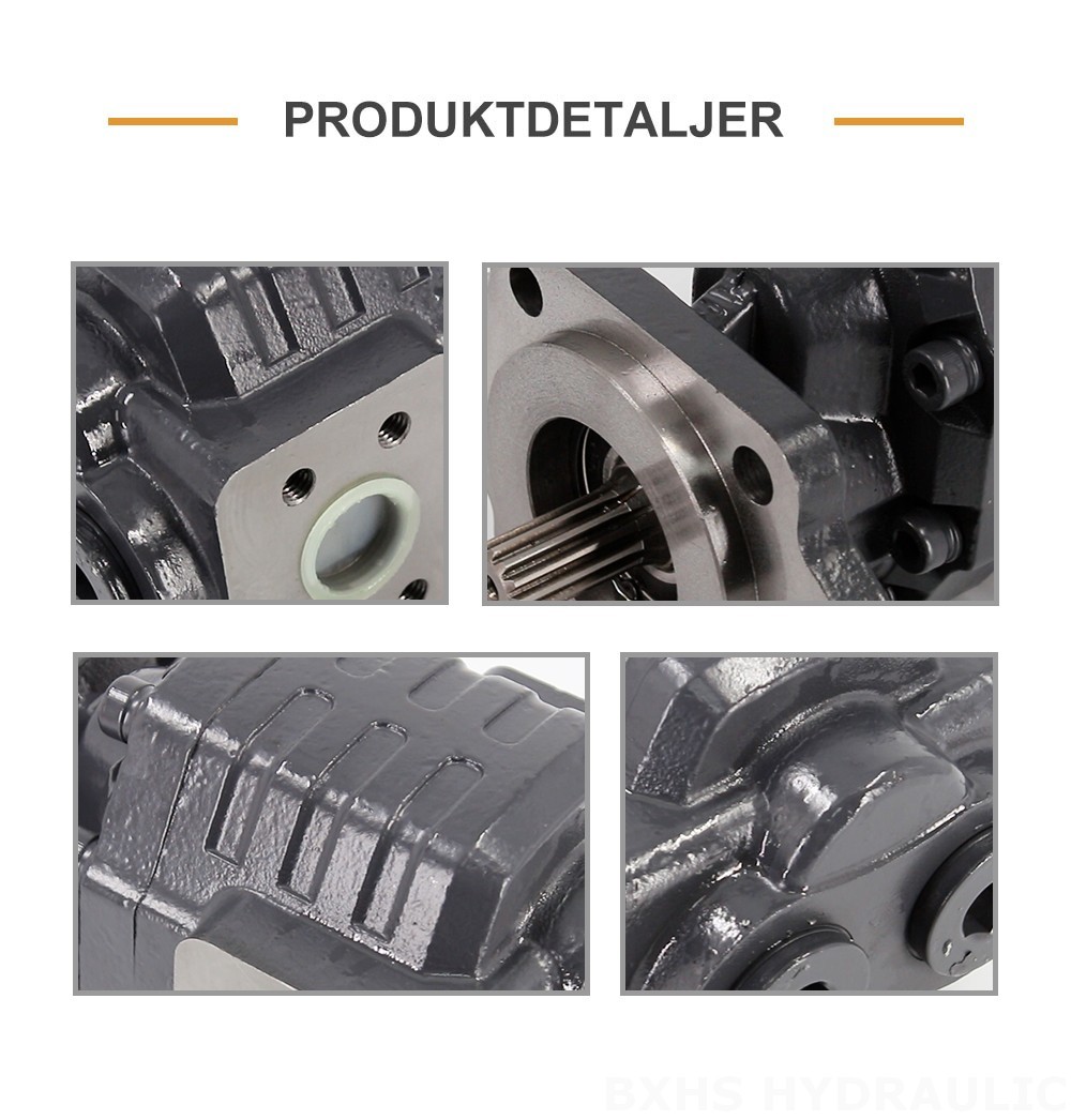 CBHC-2082 82 cc/varv 28 MPa (4061 psi) Hydraulisk kugghjulspump
