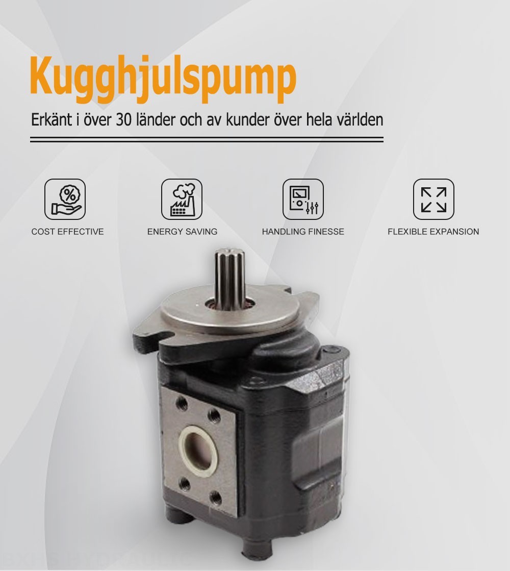 CBHS-F425 25 cc/varv Hydraulisk kugghjulspump