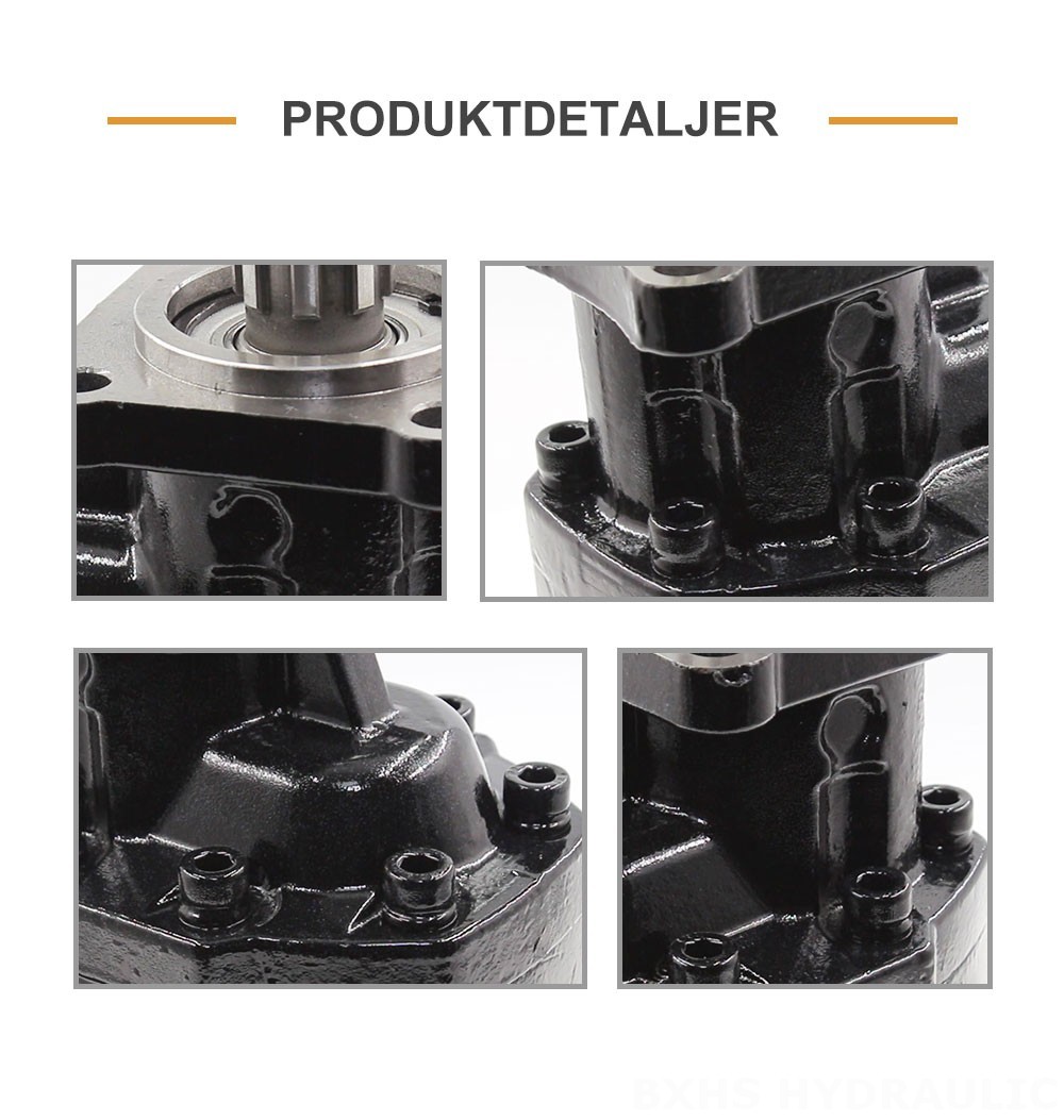 CBHST1-ISO-100 100 cm³/varv Hydraulisk kugghjulspump