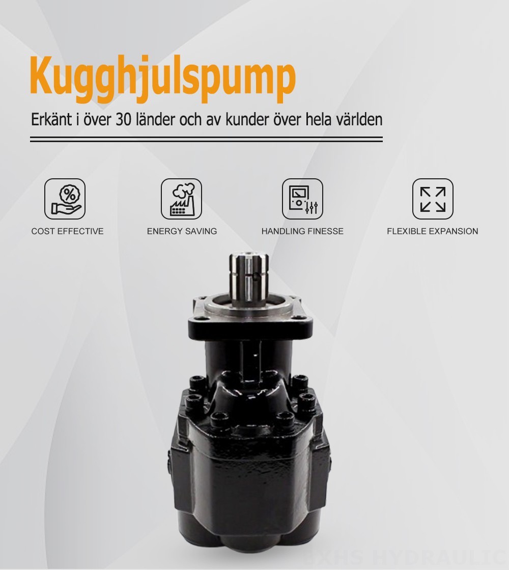 CBHST1-ISO-110 110 cc/varv Hydraulisk kugghjulspump