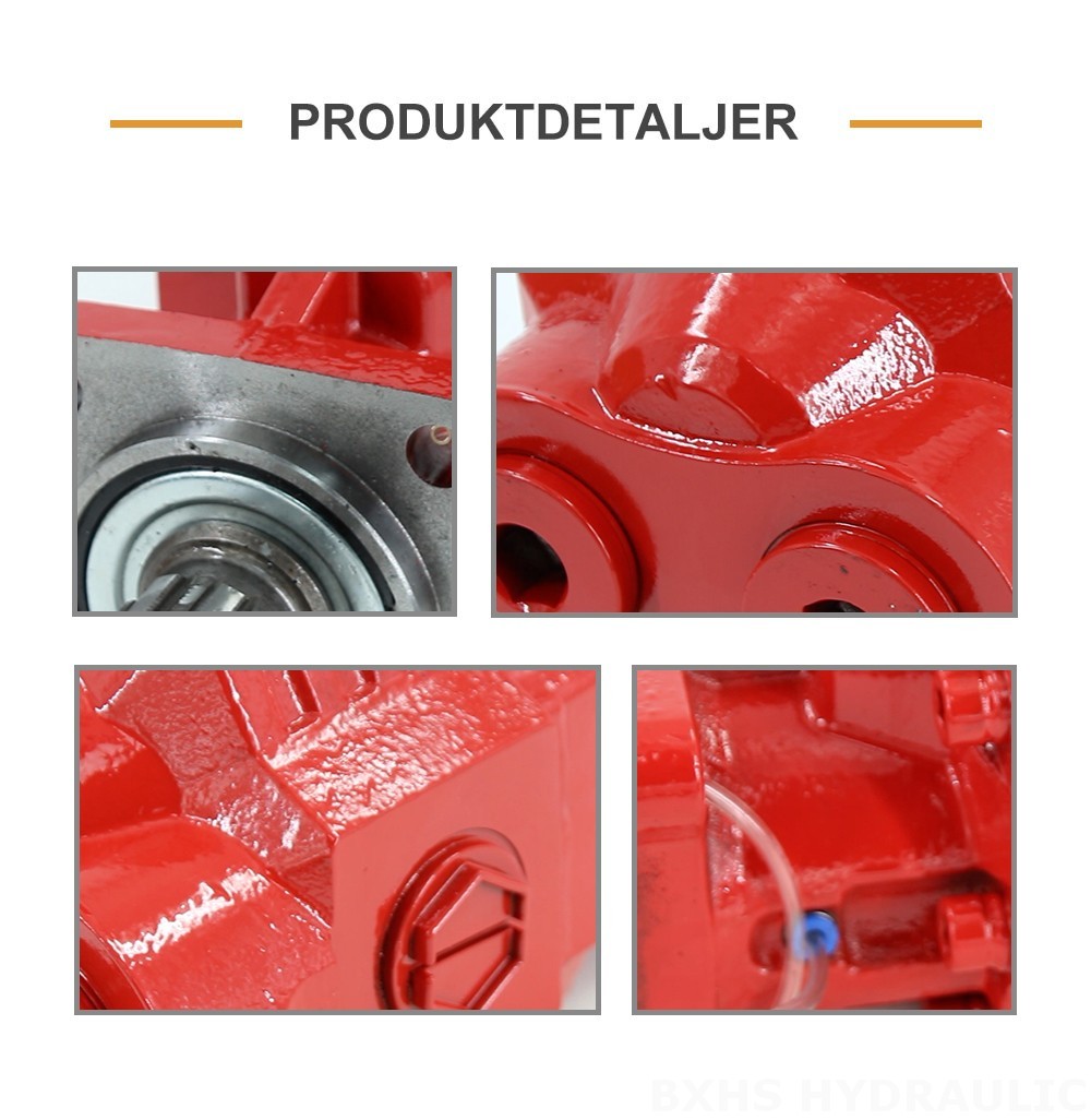 CBHST1-ISO-63-X 63 cm³/varv Hydraulisk kugghjulspump