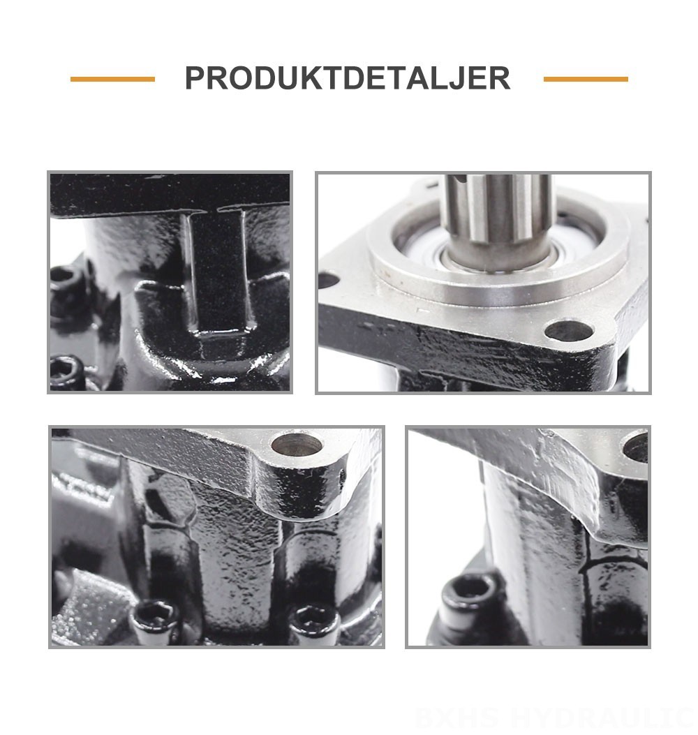 CBHST1-ISO-80 80 cm³/varv Hydraulisk kugghjulspump