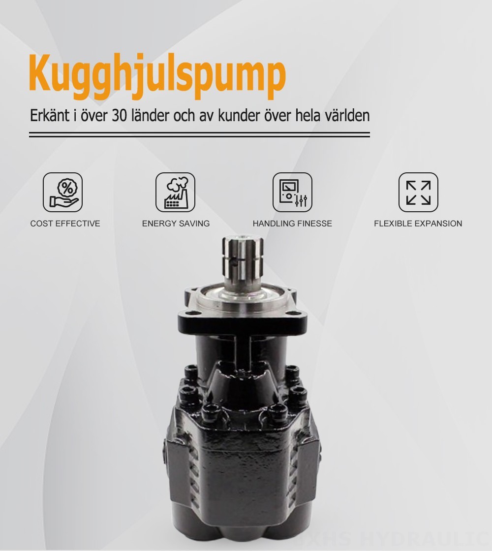 CBHST1-ISO-90 90 cc/varv Hydraulisk kugghjulspump