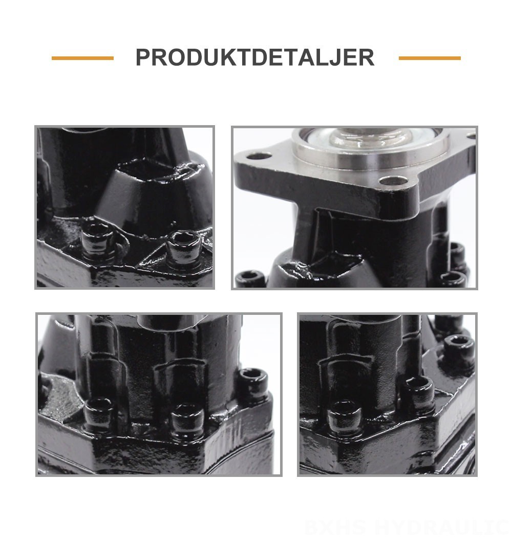CBHST1-ISO-90 90 cc/varv Hydraulisk kugghjulspump