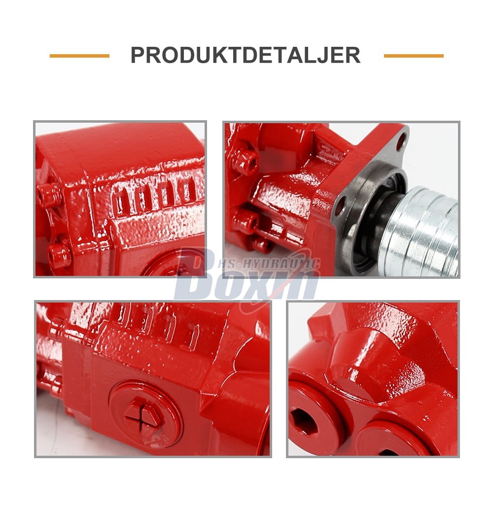 CBHW2080KH Series 80 cc/rev Displacement Hydraulic Gear Pump