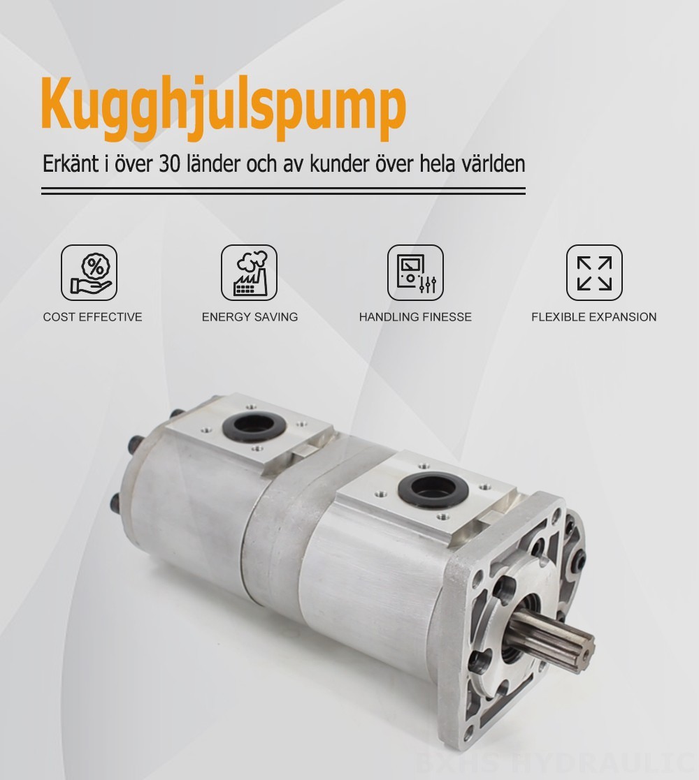 CBN-F540 40 cm³/varv Hydraulisk kugghjulspump