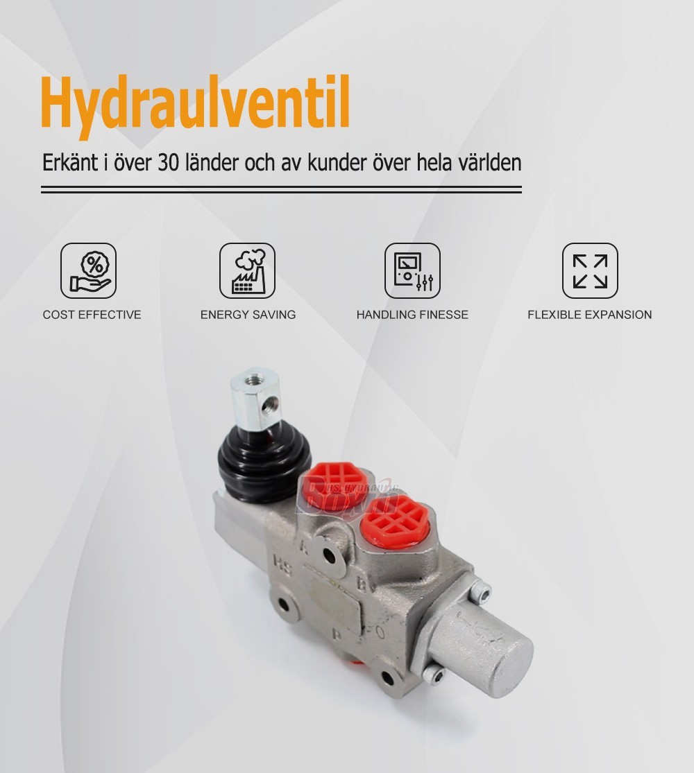Industrial DF5-DKL 1 Spool Multi-Way Manual Flow Control Valve