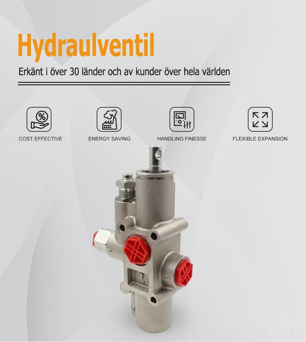 DM130 Pneumatisk 1 spole Tippventil
