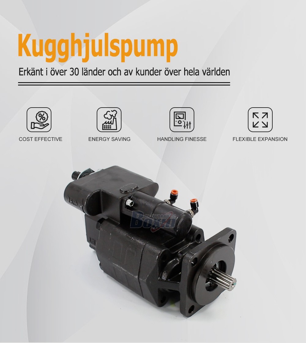 High Performance G102-AS 63 cc/rev Hydraulic Gear Pump Supplier