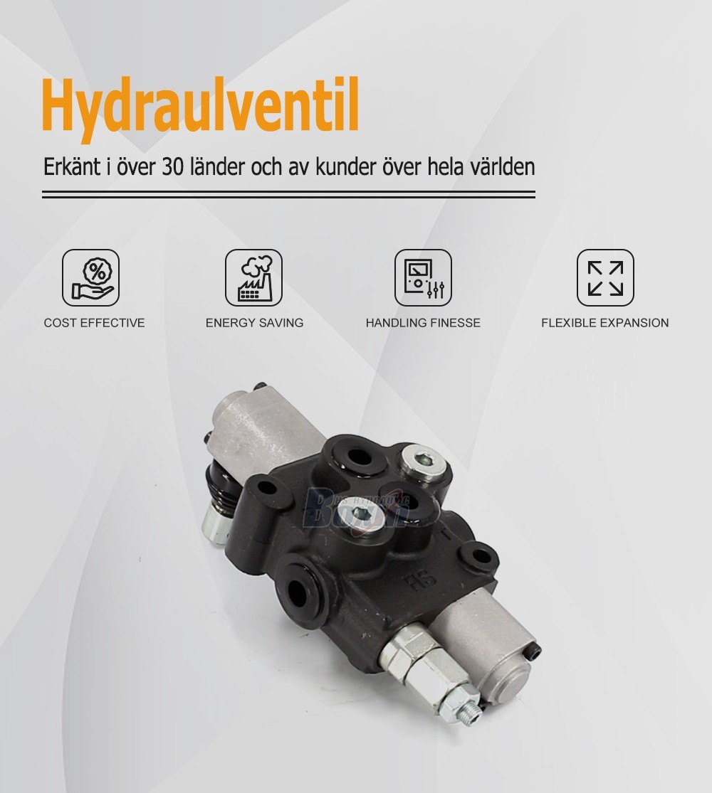 Manual Operated HS45-FZJ 1 Spool Monoblock Valve for Fluid Power