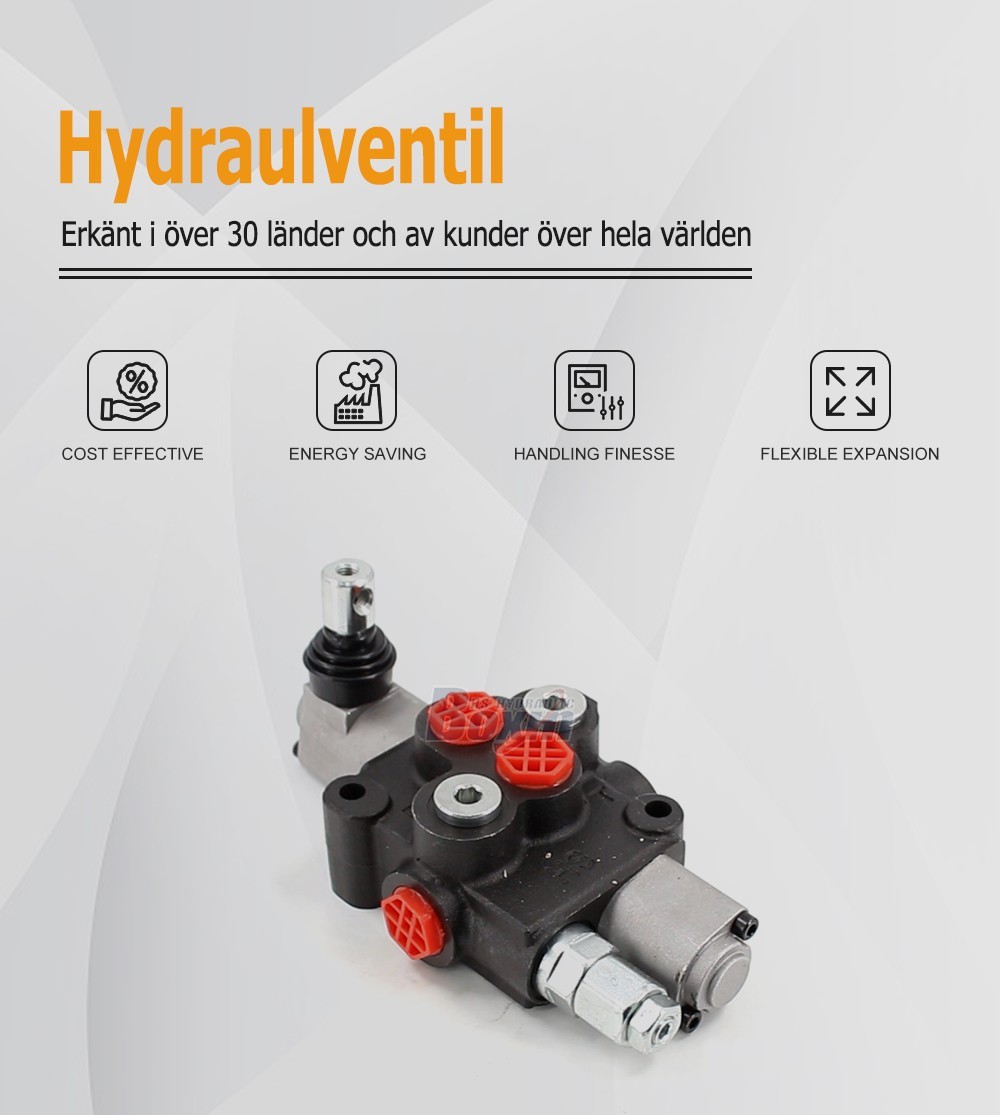 Long-term Strategic Partnership for HS45 Manual 1 Spool Monoblock Valve Distribution