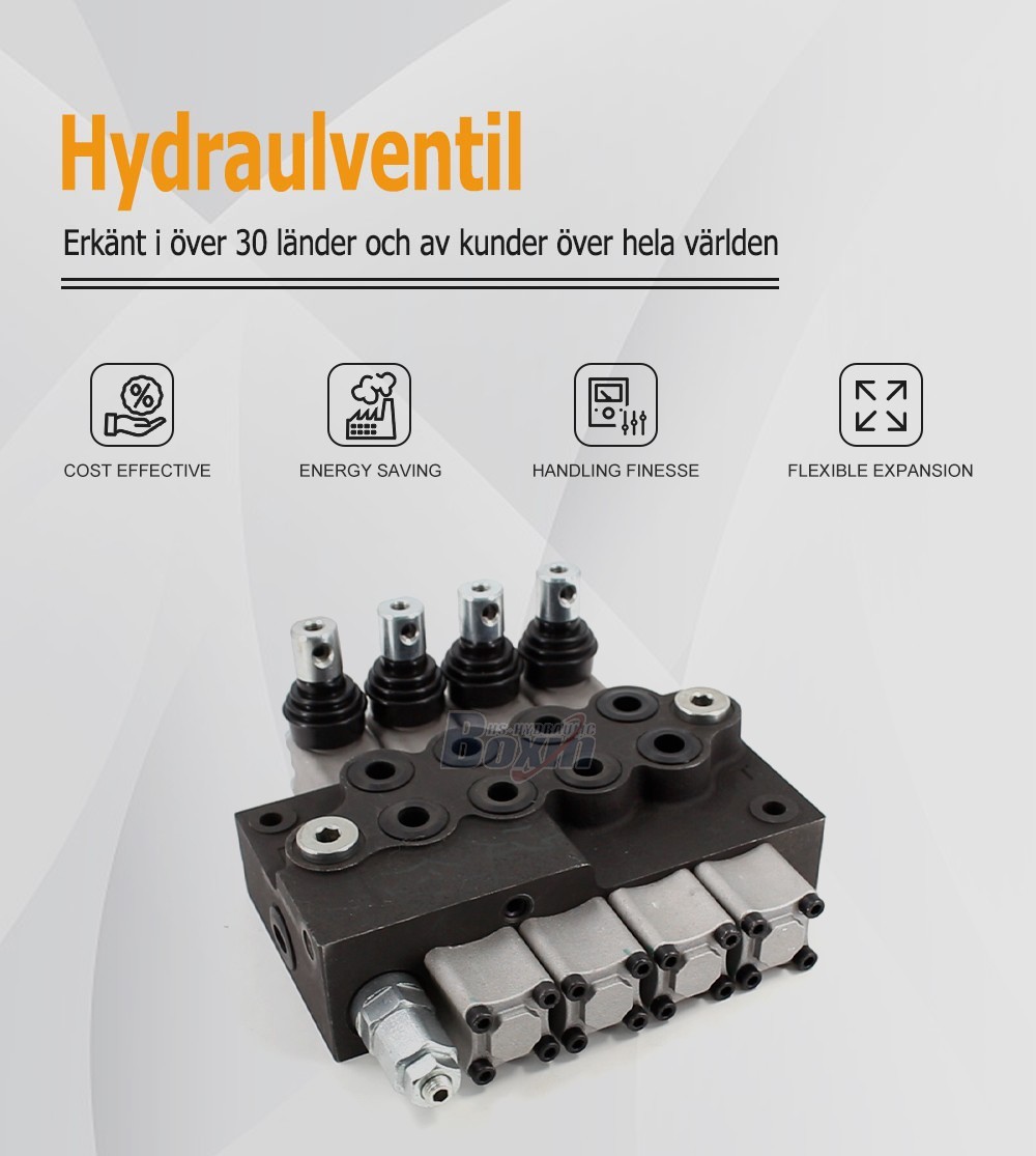 Strategic Business Partnership Opportunities for HS45 Manual 4 Spool Monoblock Directional Valve