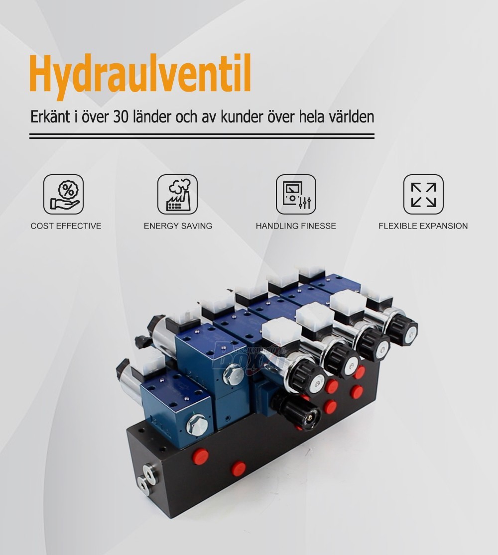 High Performance HSBS06 Solenoid Hydraulic Control Valve